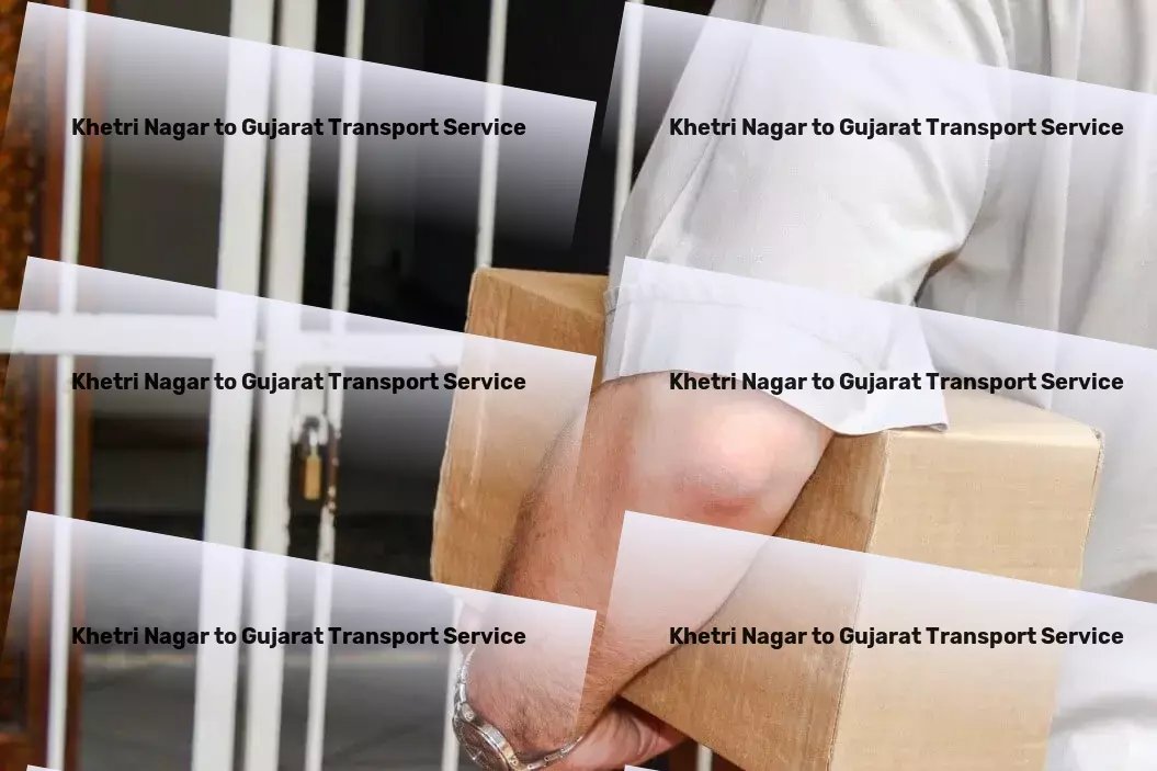 Khetri Nagar to Gujarat Transport Large package delivery