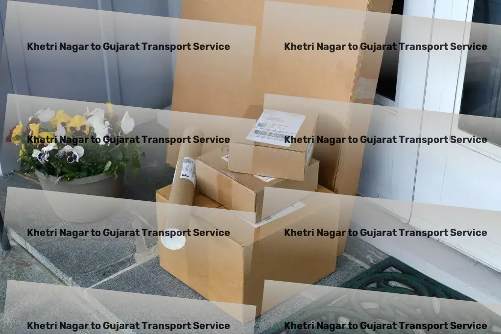 Khetri Nagar to Gujarat Transport Package delivery