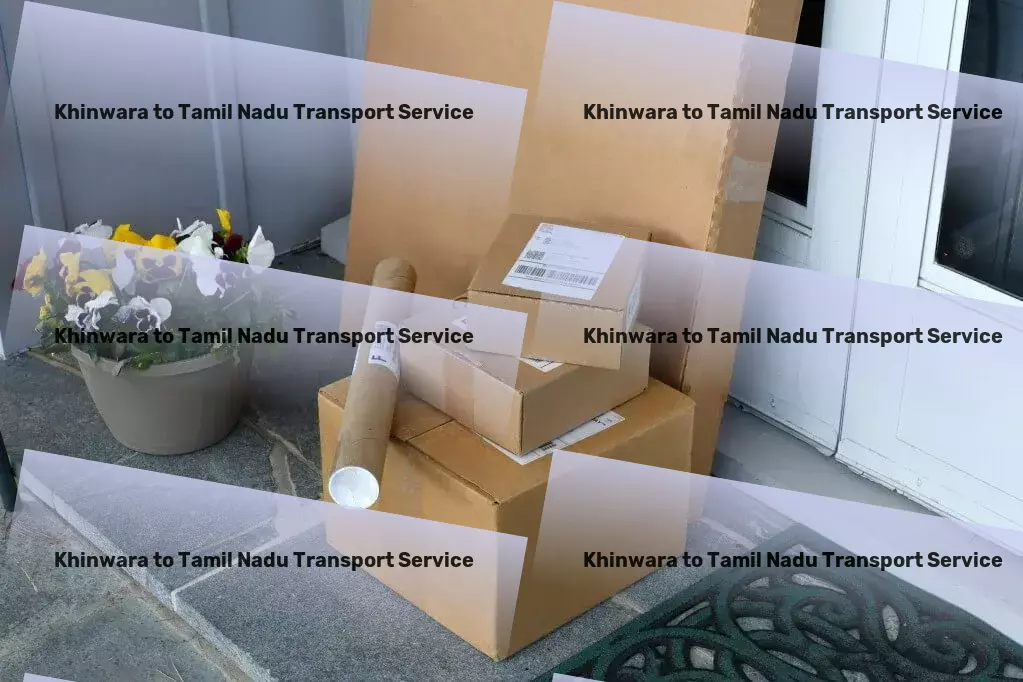 Khinwara to Tamil Nadu Transport Inter-regional goods delivery