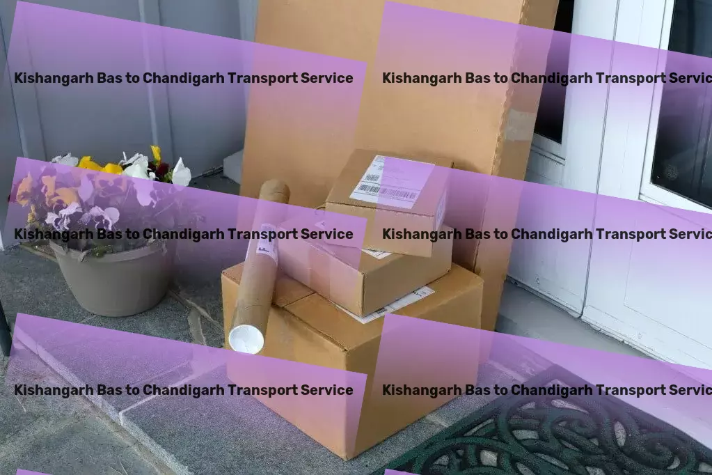 Kishangarh Bas to Chandigarh Transport Local package logistics