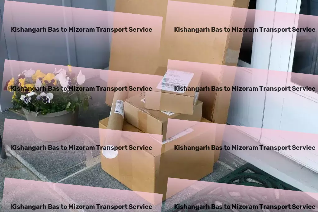 Kishangarh Bas to Mizoram Transport Making every mile count in Indian good's journey. - Interstate parcel delivery