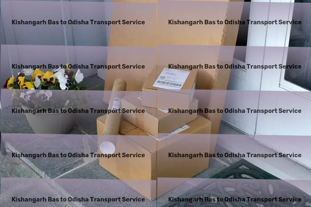 Kishangarh Bas to Odisha Transport High-capacity package delivery