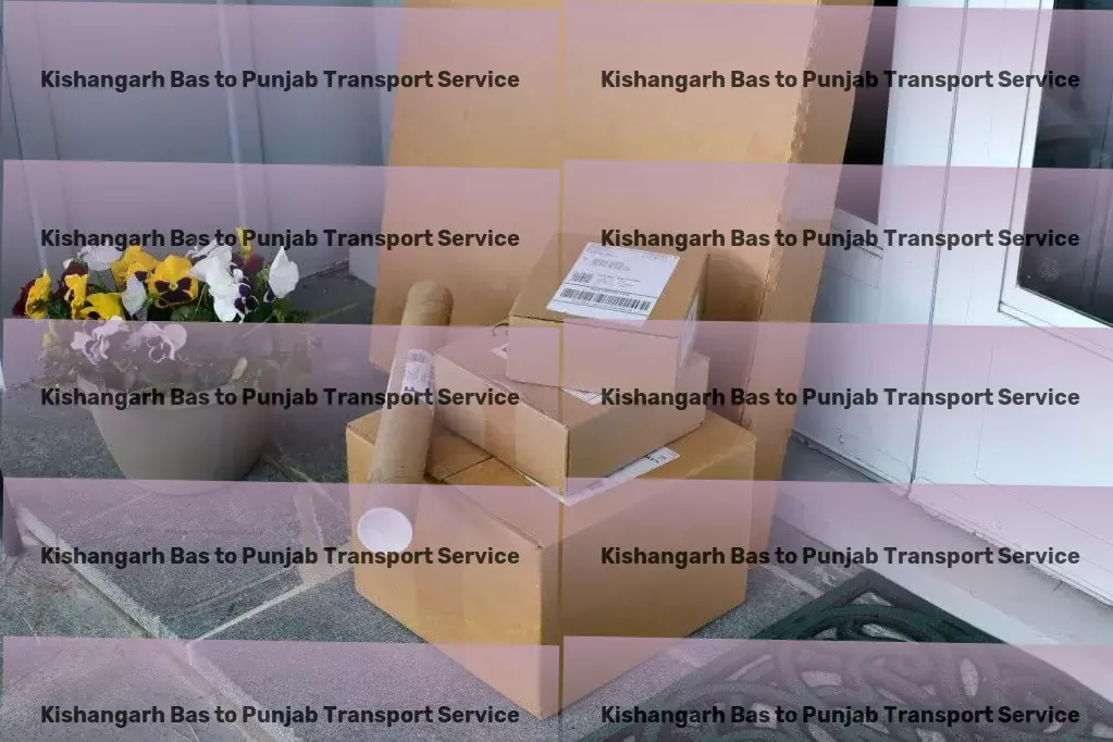 Kishangarh Bas to Punjab Transport Spearheading transformative logistics services across India! - Efficient package moving