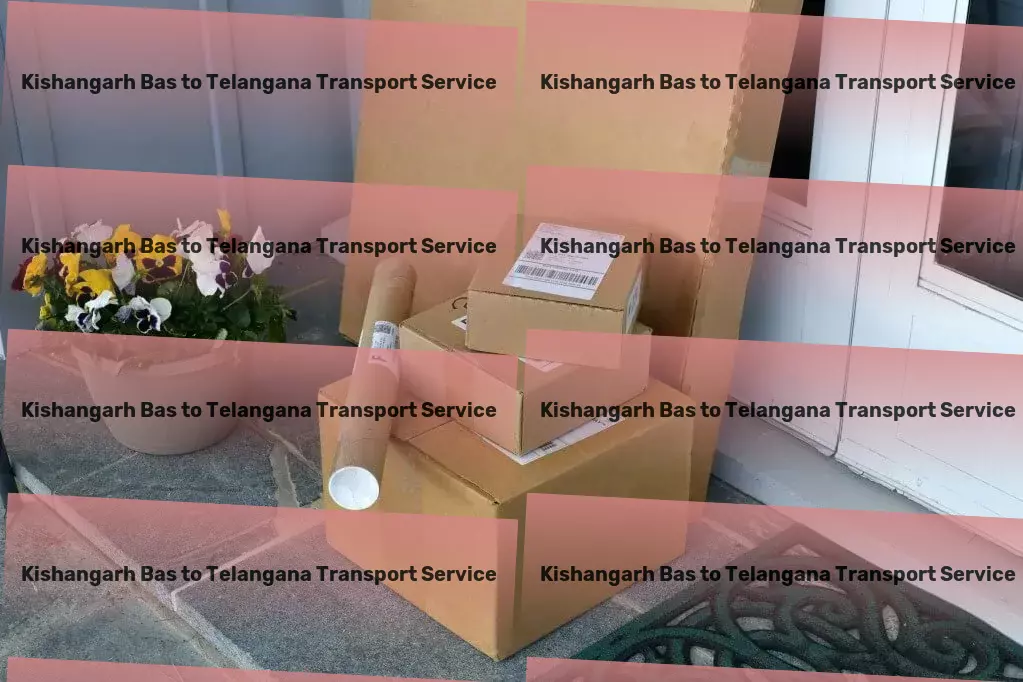 Kishangarh Bas to Telangana Transport Dedicated to delivering more than just goods within India! - Customized freight services