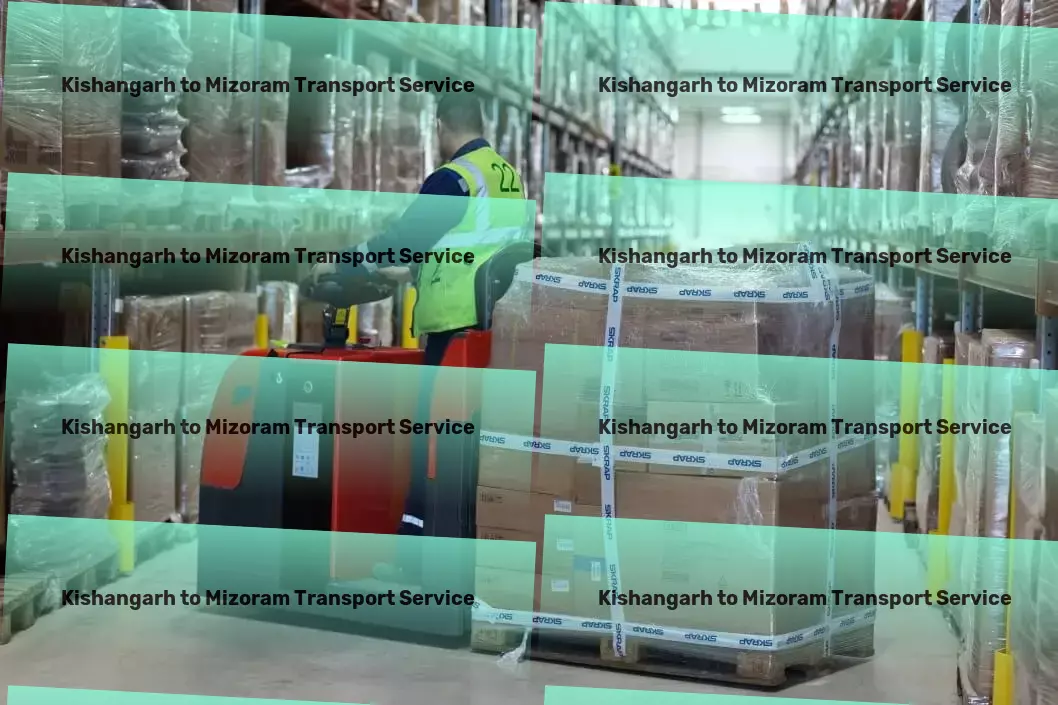 Kishangarh to Mizoram Transport Step into a stress-free shipping experience in India! - Bulk cargo transport