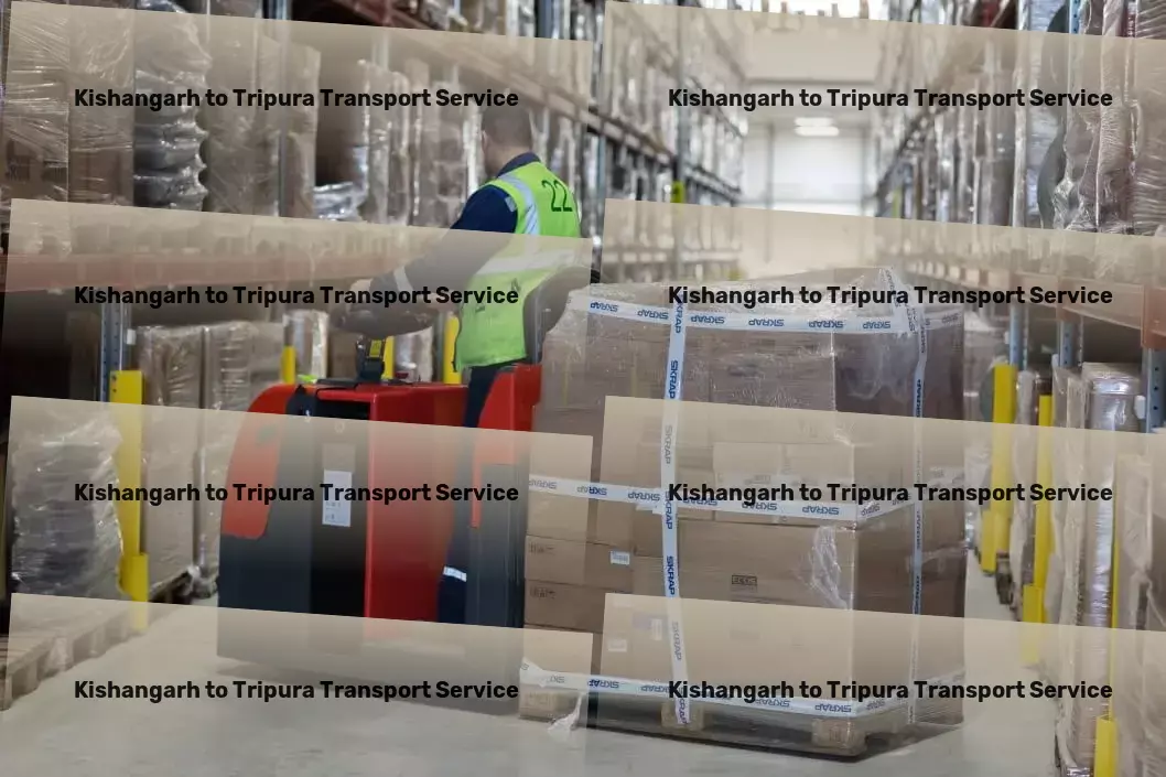 Kishangarh to Tripura Transport Heavy cargo movers