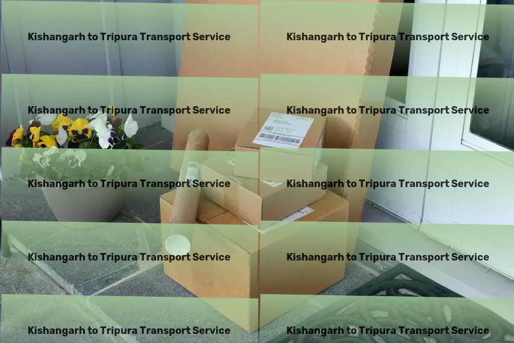 Kishangarh to Tripura Transport High-capacity goods logistics