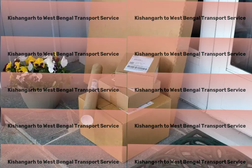 Kishangarh to West Bengal Transport National package services