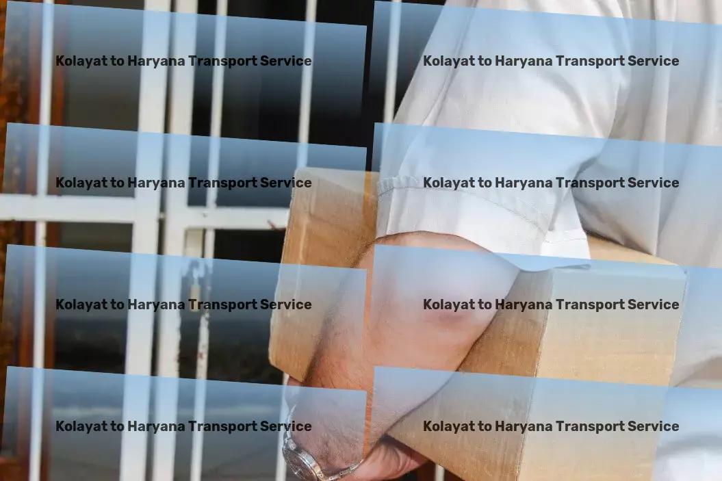 Kolayat to Haryana Transport General cargo services