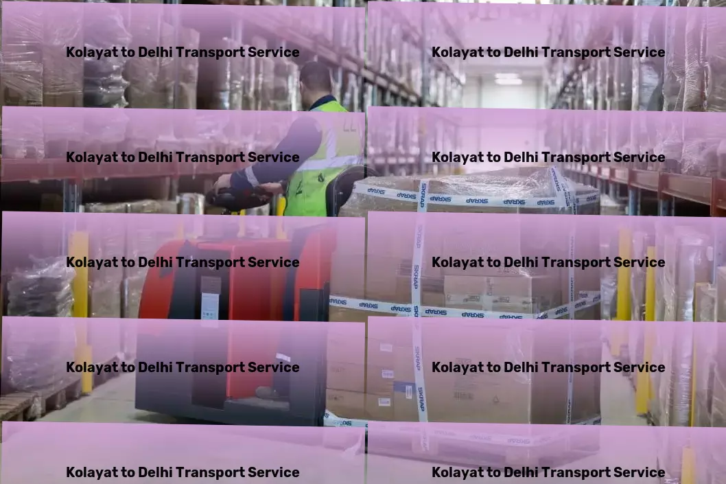 Kolayat to Delhi Transport Comprehensive freight management