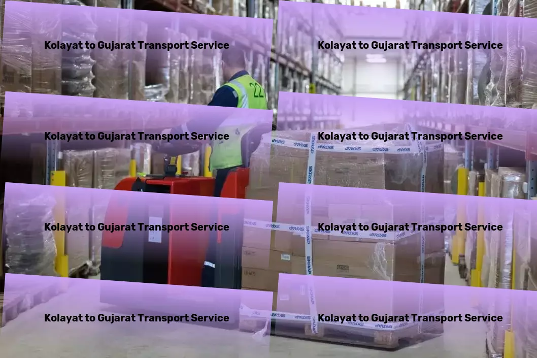 Kolayat to Gujarat Transport Multi-state shipping services