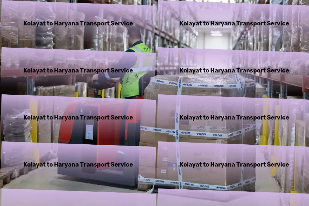 Kolayat to Haryana Transport Move your cargo with unprecedented ease in India! - Nationwide freight moving