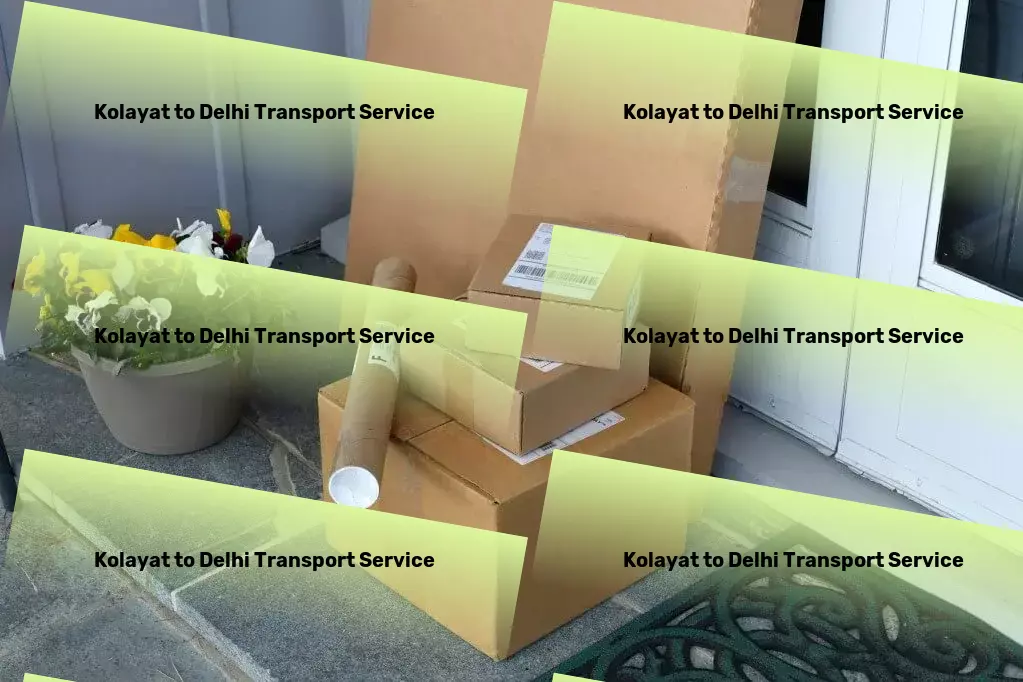 Kolayat to Delhi Transport Freight transportation services