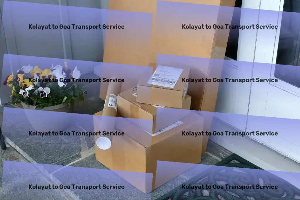 Kolayat to Goa Transport Door-to-door freight solutions