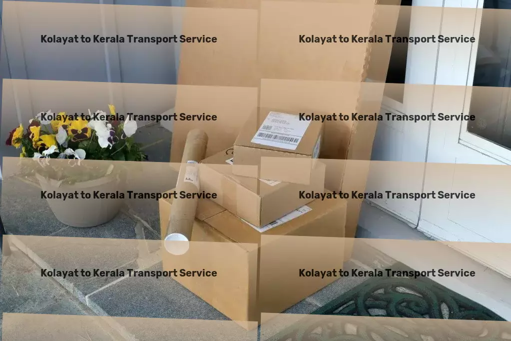 Kolayat to Kerala Transport Simplify your deliveries across India with our expertise! - Efficient parcel freight