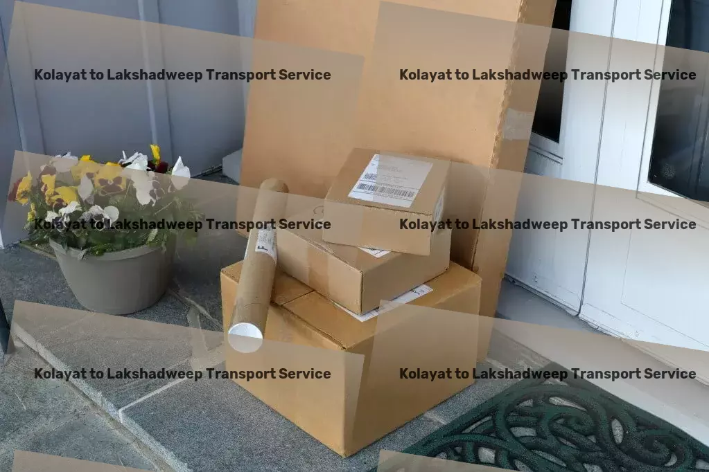 Kolayat to Lakshadweep Transport Rapid cargo solutions