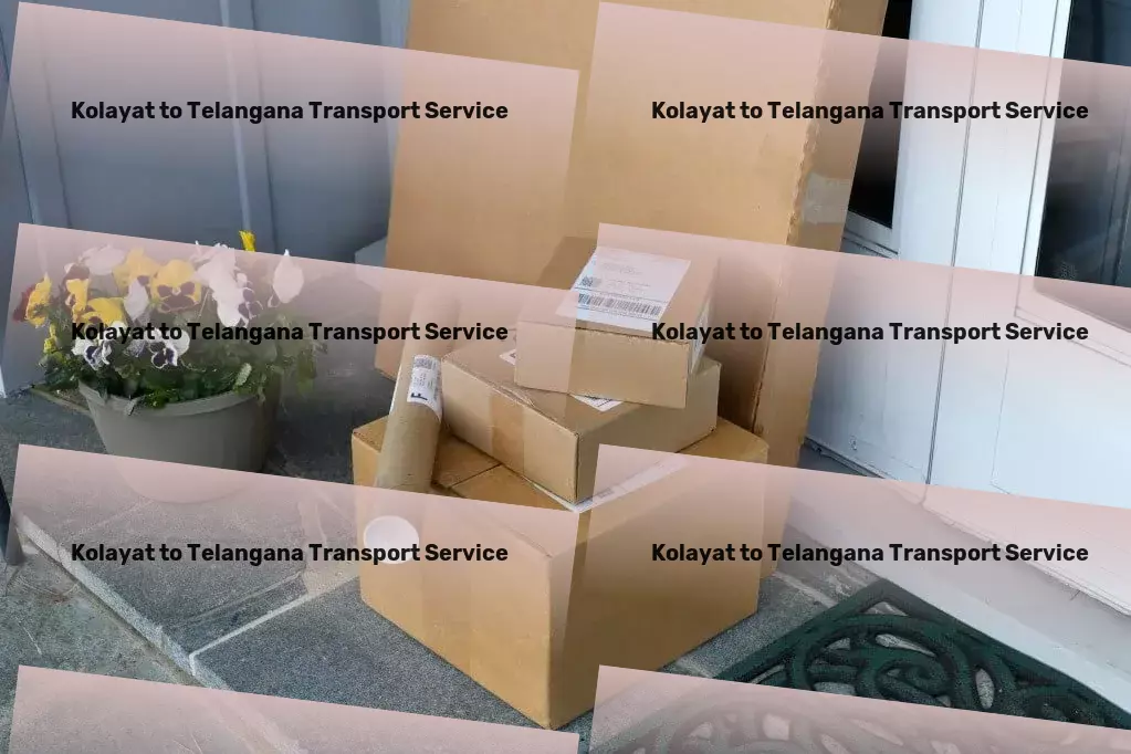 Kolayat to Telangana Transport Tailored transport strategies for a diverse Indian market! - Door-to-door cargo services