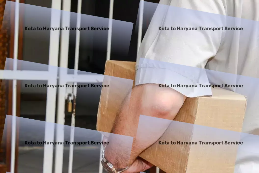 Kota to Haryana Transport Personalized courier services