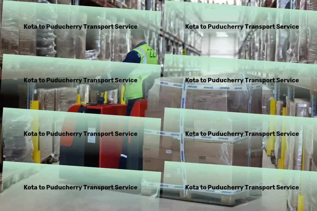 Kota to Puducherry Transport Express logistics coordination