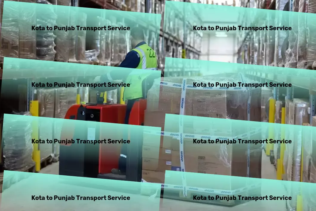 Kota to Punjab Transport National logistics solutions