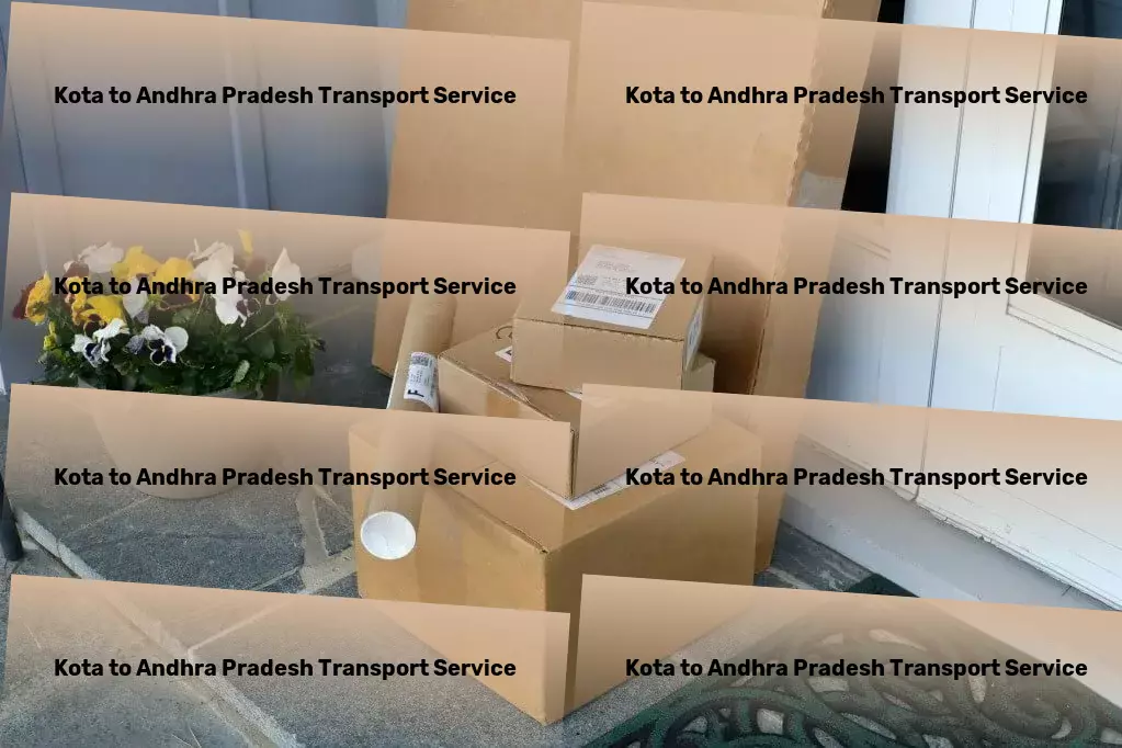 Kota to Andhra Pradesh Transport Citywide goods delivery