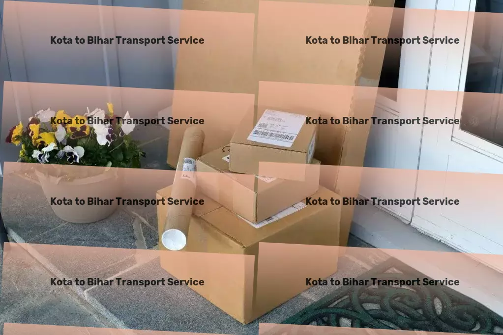 Kota to Bihar Transport Comprehensive transport operations