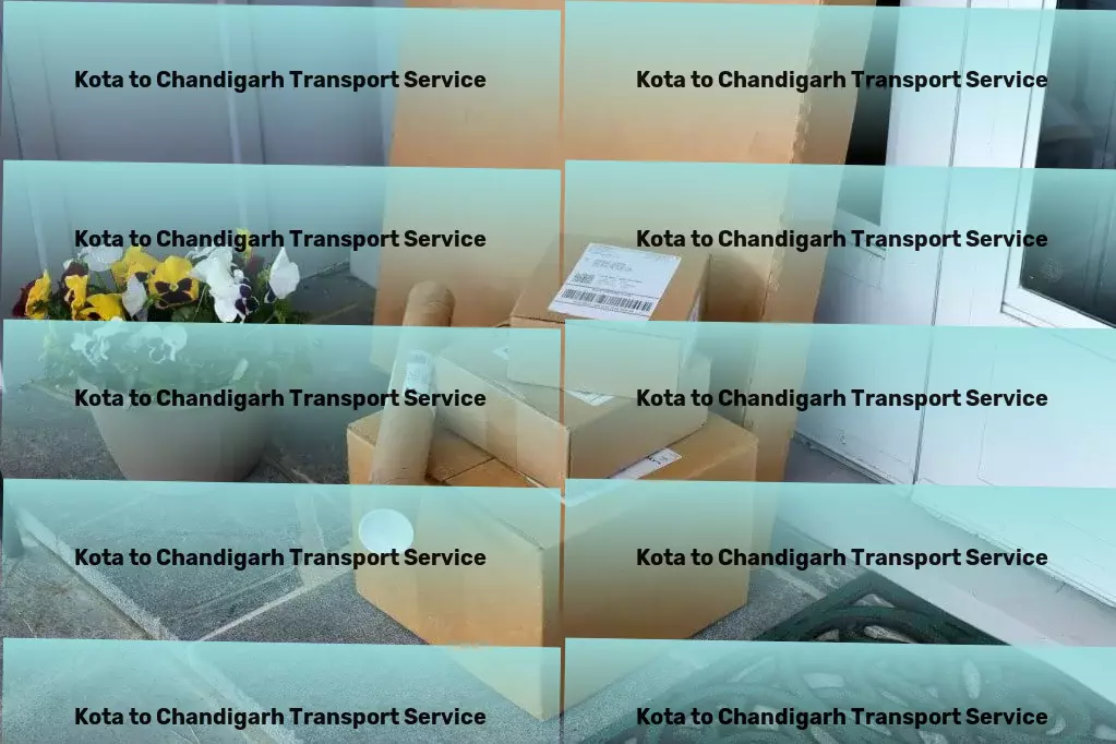 Kota to Chandigarh Transport Professional shipping services