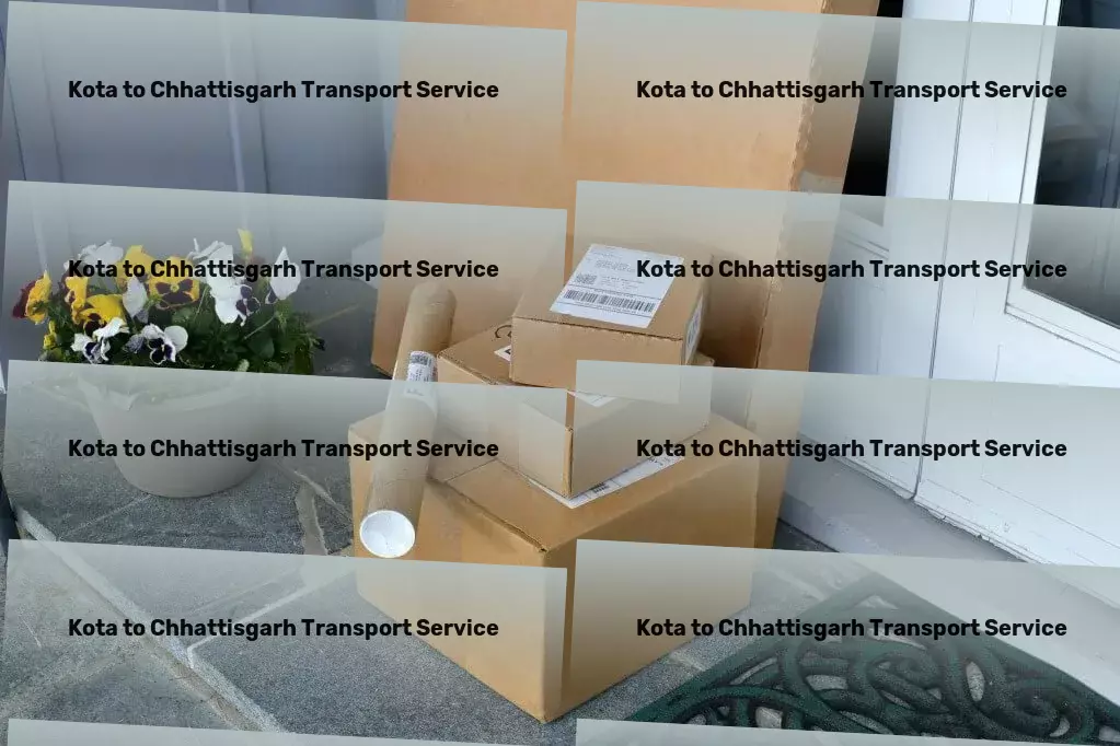 Kota to Chhattisgarh Transport Trailblazing a path to excellence in Indian logistics! - Dedicated parcel transport