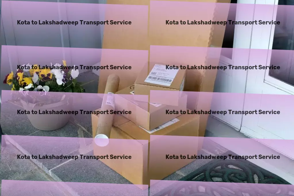 Kota to Lakshadweep Transport Integrated cargo services