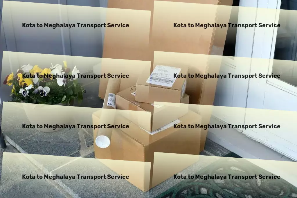 Kota to Meghalaya Transport A fresh take on achieving seamless travel connections! - Comprehensive transport solutions