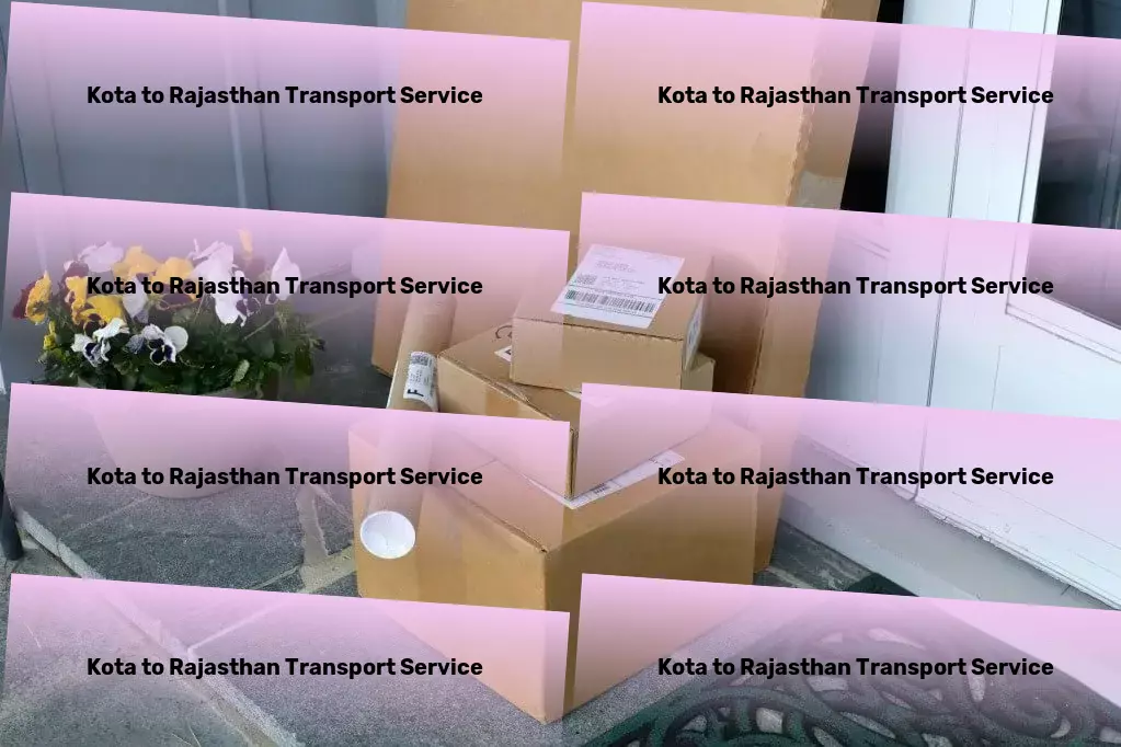 Kota to Rajasthan Transport Cross-state freight services