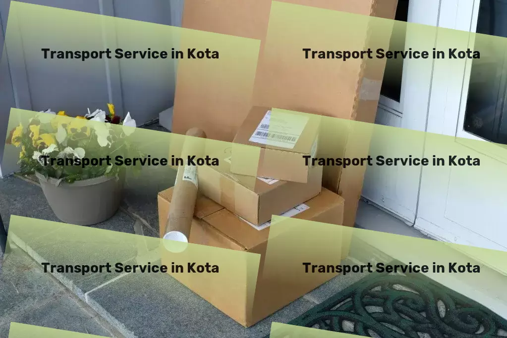 Courier And Parcel in Kota, Rajasthan (RJ) Efficient, reliable, and timely transportation in India! - Inter-regional goods delivery