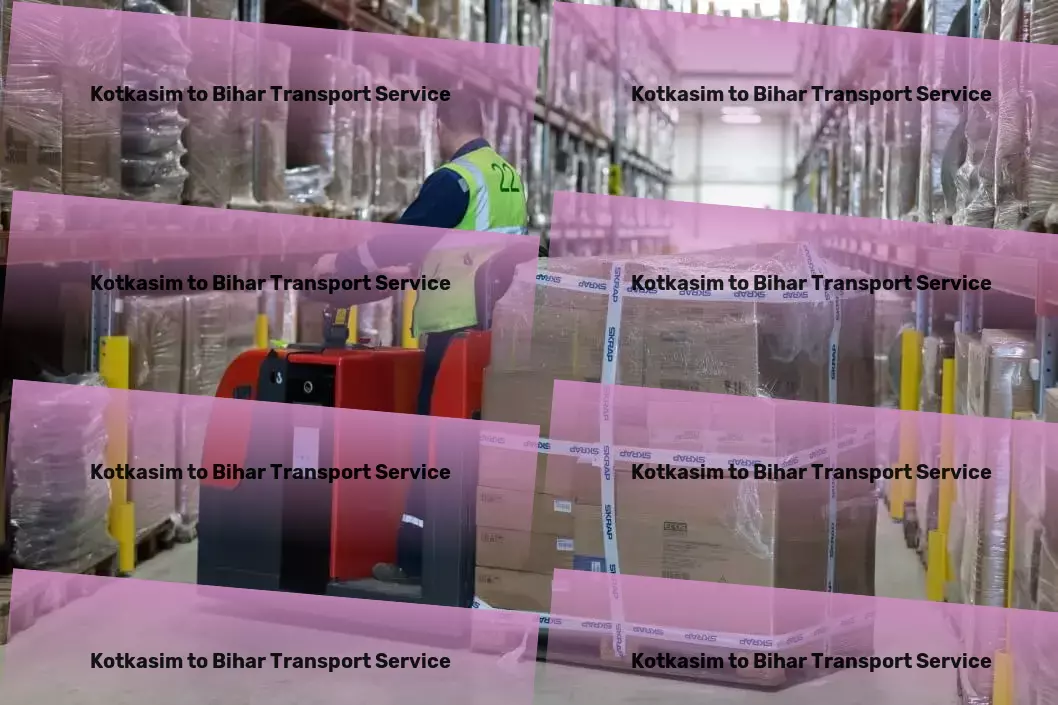 Kotkasim to Bihar Transport Full-scale parcel shipment