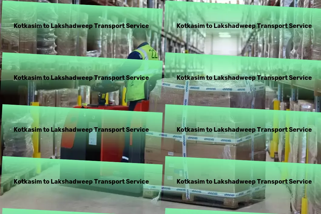 Kotkasim to Lakshadweep Transport The smart choice for navigating Indian logistics complexity. - Inter-city cargo services