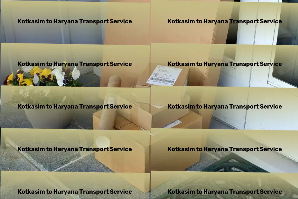 Kotkasim to Haryana Transport Crafting the future of goods movement in Indian logistics! - Large-scale cargo logistics