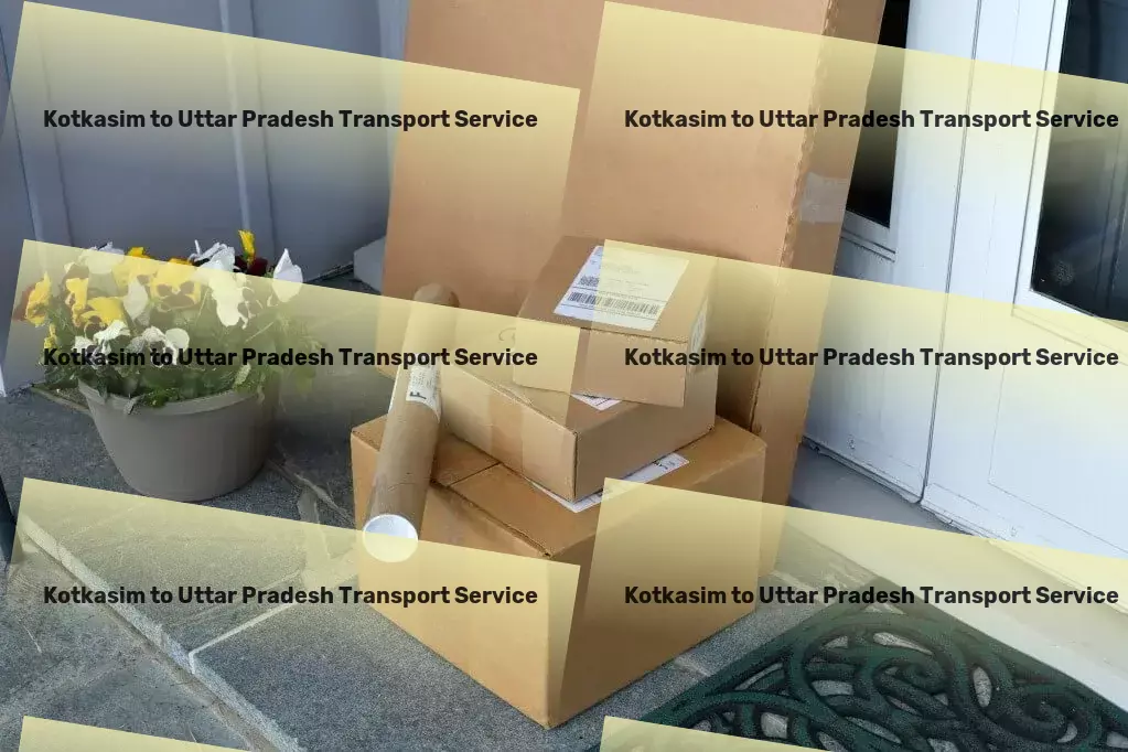 Kotkasim to Uttar Pradesh Transport Integrated goods services