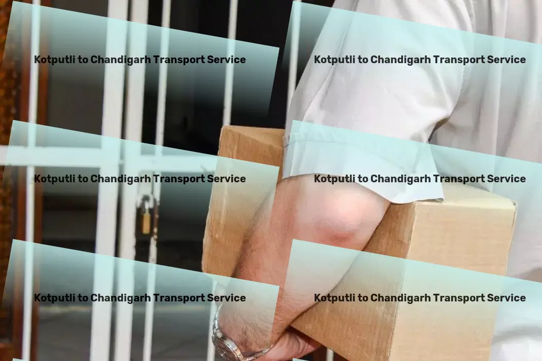 Kotputli to Chandigarh Transport Reliable shipping services