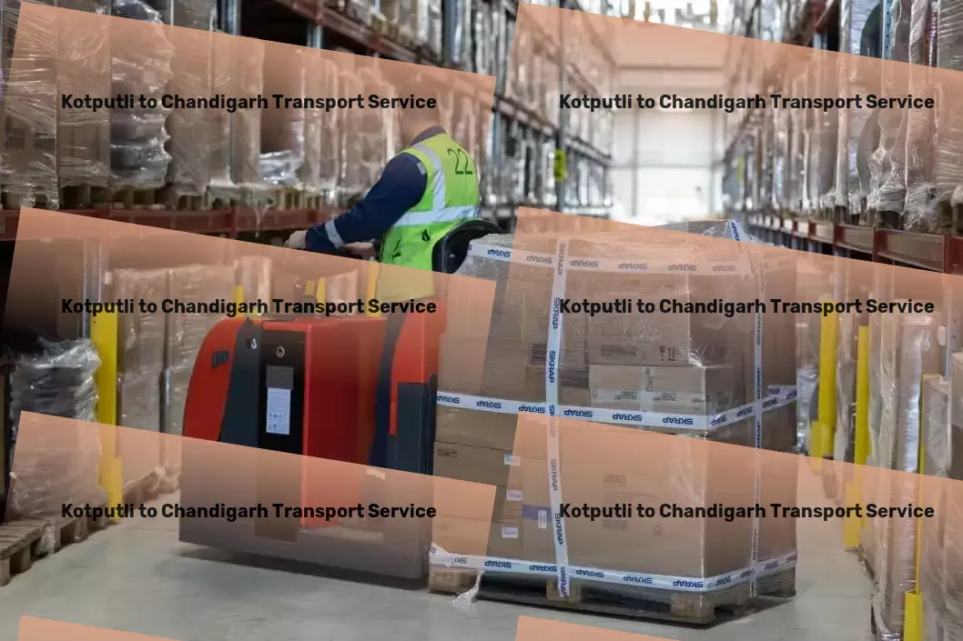 Kotputli to Chandigarh Transport Nationwide freight solutions