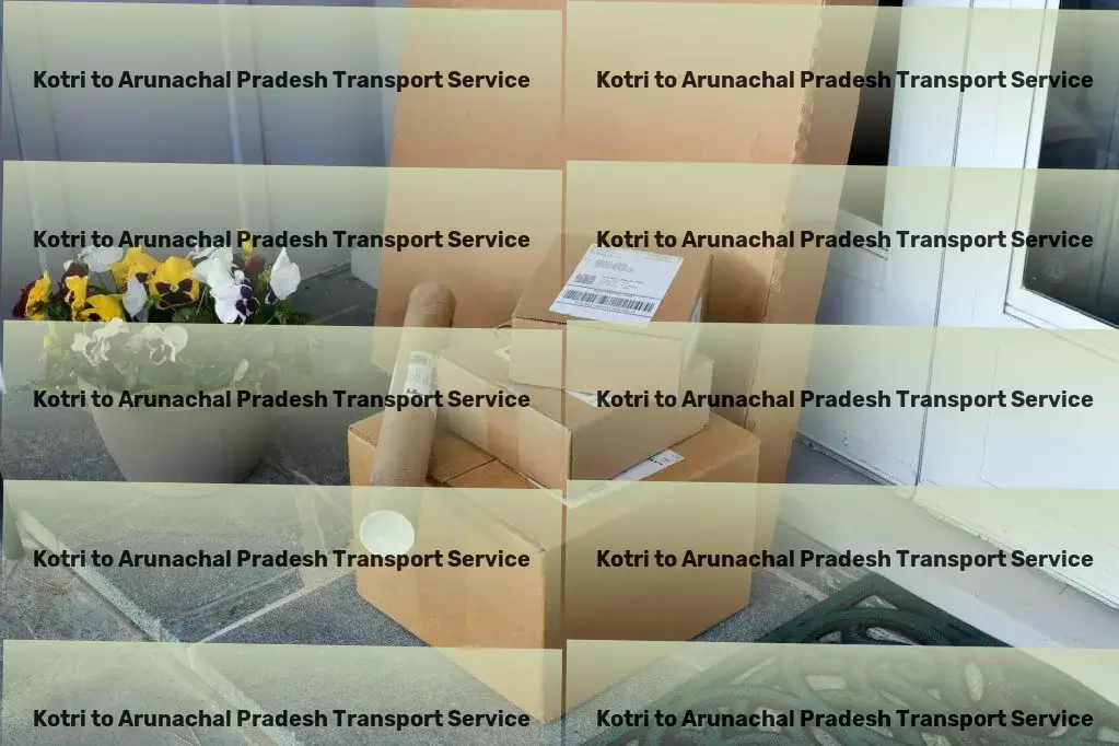 Kotri to Arunachal Pradesh Transport Inventory management services