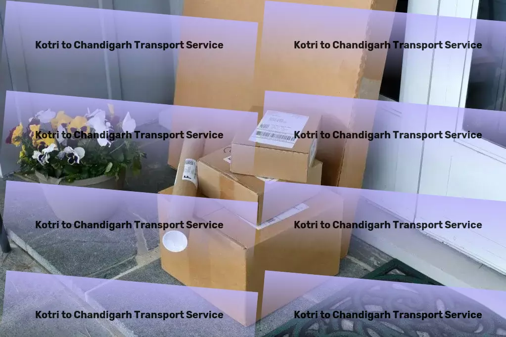 Kotri to Chandigarh Transport Industrial freight services