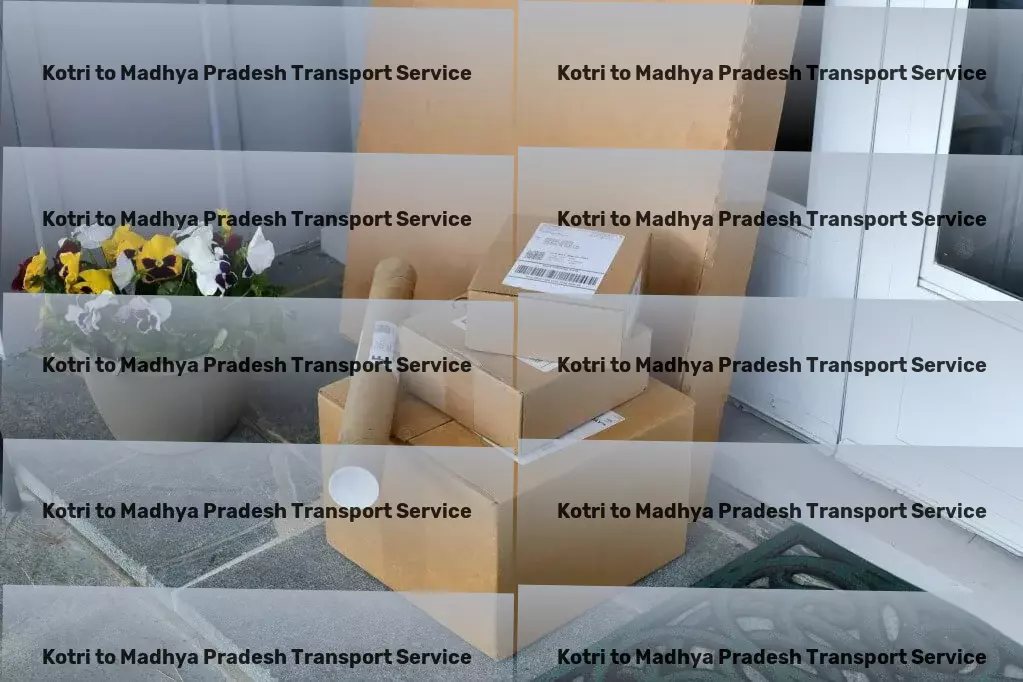 Kotri to Madhya Pradesh Transport High-volume transport logistics