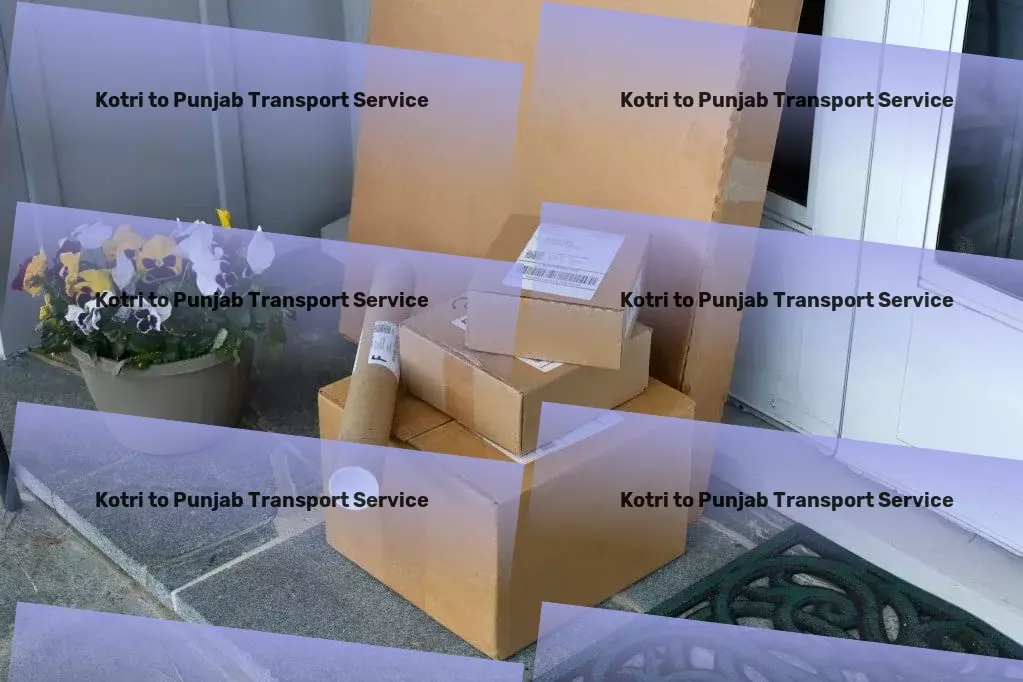 Kotri to Punjab Transport Get from A to B effortlessly with our transport expertise! - Regional freight forwarding