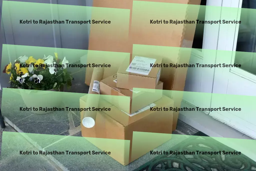 Kotri to Rajasthan Transport Long-distance transport