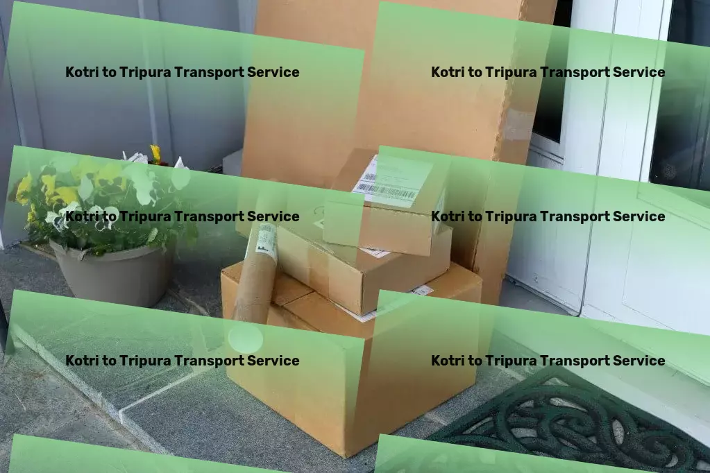 Kotri to Tripura Transport High-speed package forwarding