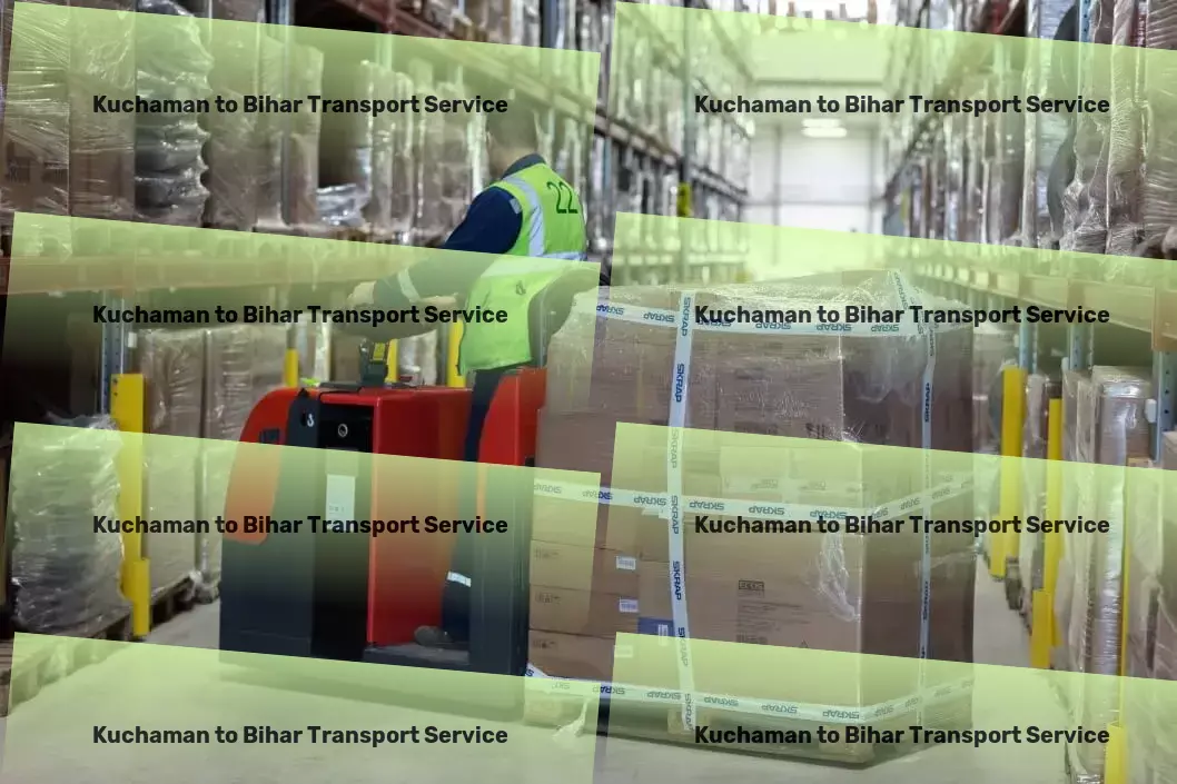 Kuchaman to Bihar Transport National package services