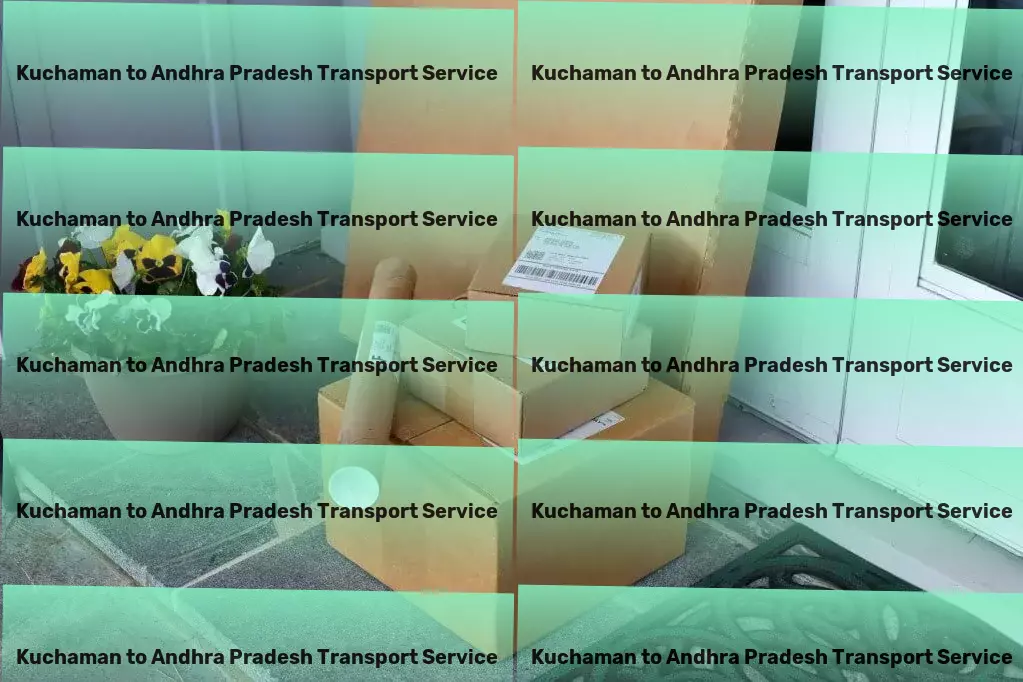 Kuchaman to Andhra Pradesh Transport Cargo handling