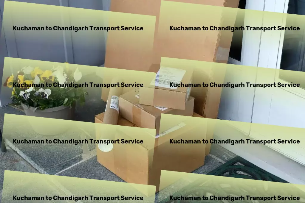 Kuchaman to Chandigarh Transport Express freight delivery