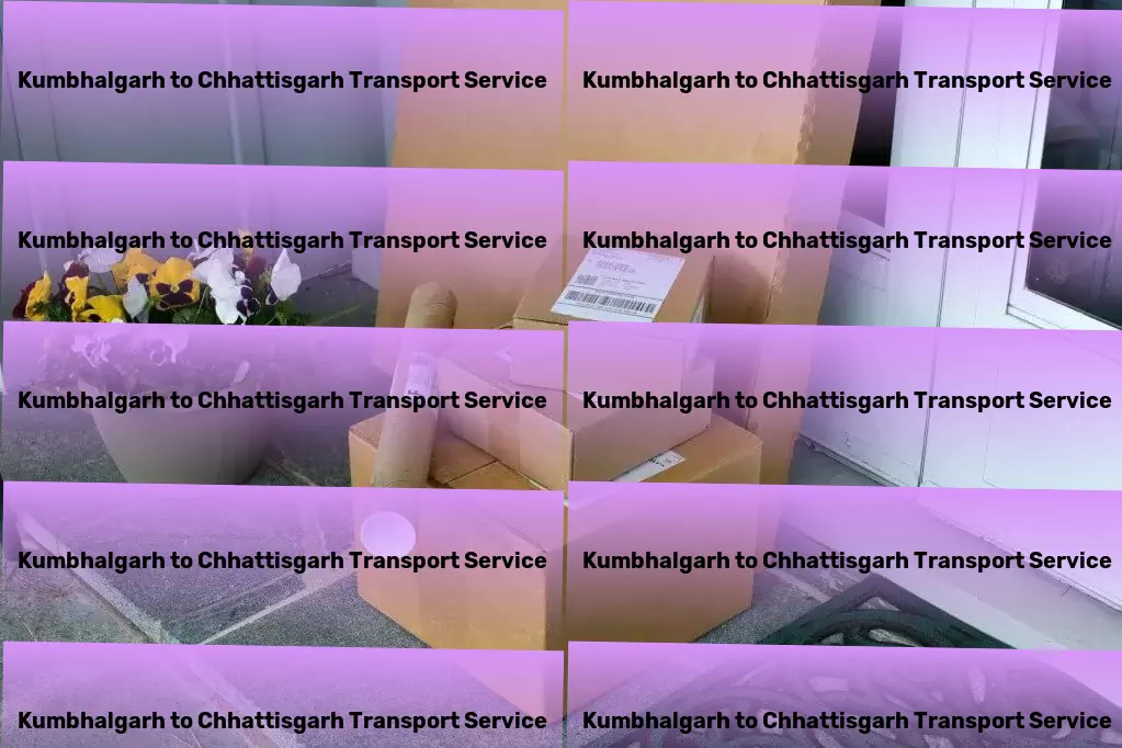 Kumbhalgarh to Chhattisgarh Transport The ultimate solution for your complex Indian logistics needs! - Expedited shipping