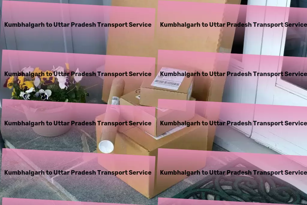 Kumbhalgarh to Uttar Pradesh Transport Dedicated cargo delivery