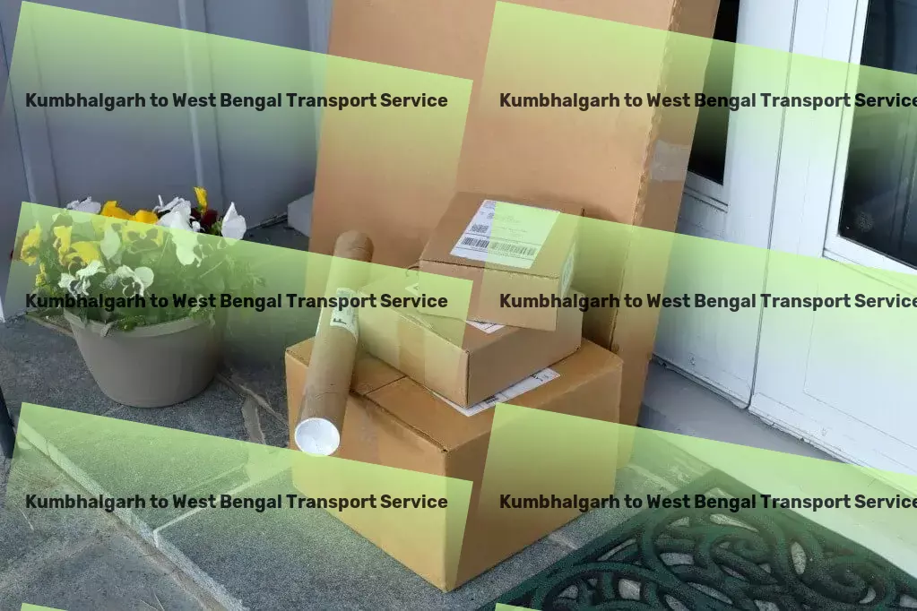 Kumbhalgarh to West Bengal Transport Your reliable guide through the logistics maze in India! - International cargo shipping